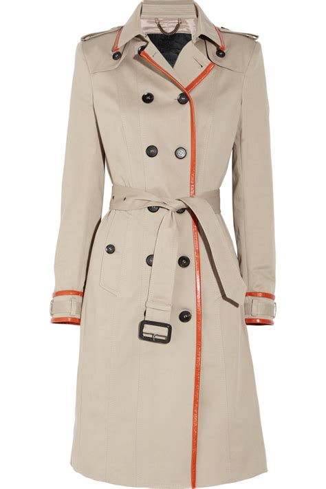 burberry prorsum gabardine trench coat|gabardine trench coat with warmer.